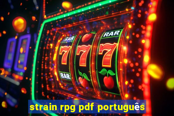 strain rpg pdf português